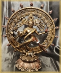 Gott Shiva im Rad